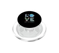 LOVE My Planet/Earth Day Ambiente, cambiamento climatico PopSockets PopGrip per MagSafe
