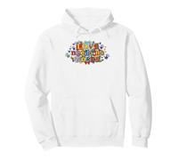 Love Needs No Words Autismo Consapevolezza Puzzle Art Felpa con Cappuccio