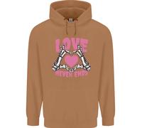 Love Never Ends Gothic Valentine's Day Uomo Felpa