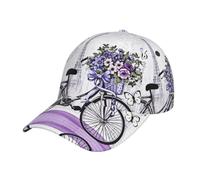 Love On The Bike Cappello da baseball Papà Cappello da sole Misura Regolabile Corsa Palestra Golf Tour Outdoor Classico Unisex, Nero , Taglia unica