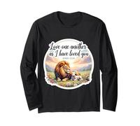 Love One Another As I Have Loved You, Versetto della Bibbia Cristiana Maglia a Manica