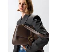 PINKO Love Bag Slouchy Maxi - marrone, unica