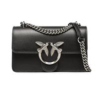Pinko Love One Mini Borsa a spalla nero, pelle, donna