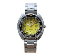 LOve Peace STEELDIVE SD1983 Orologi da polso da uomo automatici di lusso NH35 Orologio da sub meccanico in acciaio inossidabile (yellow)