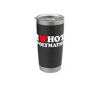 Love Polymath Divertente Talento Mente Sexy Genius Smart Incontri Fan Bicchiere termico in acciaio inox doppia parete
