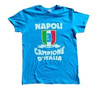 love print T-Shirt Napoli Campione d'Italia Sartoriale Idea Regalo Festa del papà - Unisex Cotone 100% (54 XXL IT Uomo)