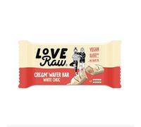 Love Raw Vegan Cioccolato Bianco Crema Wafer Bar 43g