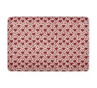 Love Red Leopard Print Xmas Extra Large Resuable Fasciatoio Coperture altamente assorbente Pet Potty Training Mat carino Cool culla materasso per bambini bambini 132,1 cm L x 86,4 cm W