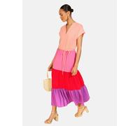 love & roses Abito camicia lilla / rosa / rosa antico / rosso fuoco Donna - Abbigliamento - Taglie comode - Abiti - Abiti in jersey love & roses 40