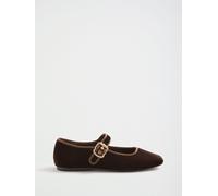 Love & Roses Ballerine Mary Jane di velluto Love & Roses eu355 Marrone
