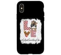 Love School Secretary Life - Occhiali da sole a matita Custodia per iPhone X/XS