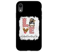 Love School Secretary Life - Occhiali da sole a matita Custodia per iPhone XR