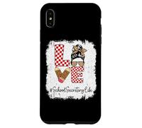 Love School Secretary Life - Occhiali da sole a matita Custodia per iPhone XS Max