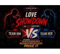Love Showdown: The Couples Battle Book with 50 Competitive Games & Challenges to Decide Who Takes the Crown