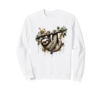 Love Sloth - Camicia da Donna con Bradipo Pigro, per Ragazze e Bambine Felpa