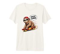 Love Sloth - Camicia da Donna con Bradipo Pigro, per Ragazze e Bambine Maglietta Premium