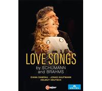 Love Songs By Schumann and Brahms (DVD) Diana Damrau Jonas Kaufmann