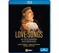 Love Songs By Schumann and Brahms (Blu-ray) Diana Damrau Jonas Kaufmann