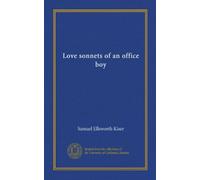 Love sonnets of an office boy