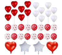 Love Star Balloon Set Palloncini Di Proposta Forma Cuore Per La Festa