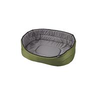 LOVE STORY Cestino ovale, 45 x 27 cm, colore: Cachi, grigio