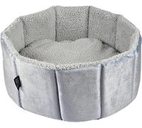 LOVE STORY Cesto rotondo Ø48 x 16 cm Sweet Cat Grigio Chiaro