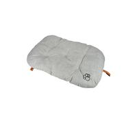 Love Story Cuscino a fiocco reversibile in poliestere, 69 x 44 x 5 cm, colore: grigio chiaro