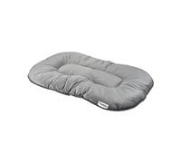 Love Story Cuscino in velluto a coste in poliestere, 87 x 55 x 5 x 5 cm Crafty Grigio