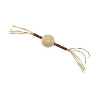 LOVE STORY Giocattolo palla sonora su bastoncino in matatabi 12 cm