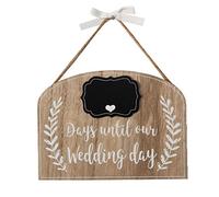 LOVE STORY Wedding Countdown Days Until Our Wedding Countdown Countdown - Targa con Gesso