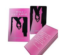 Love Tarot Deck, Beginner Oracle Cards, Fate Divination Deck | Colorful Tarot Deck, Entertainment Card Game, Mysterious Oracle Cards, Spiritual Guidance Cards, Fortune Telling Deck