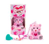 Love&Tell 4ever Orsetto Rosa Con Funzione Registrazione e Portachiavi Charm