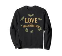 Love The Misunderstood Bat Raven Cat Snake Spider Moth Frog Felpa