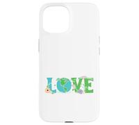 Love The Planet - Riscaldamento globale - Consapevolezza sui cambiamenti climatici Custodia per iPhone 15