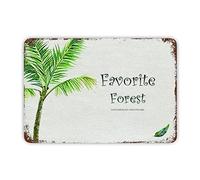 Love The Plant Targa in metallo a tema estivo Targa in latta preferita Relax Space Wall Door Placca Decor Holiday Decor Regalo Love The Plant Targa in metallo per Cafe Appartamento Giardino 30,5 x