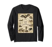 Love The Unloved Bugs Insect Entomology Entomologist Science Maglia a Manica
