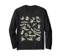 Love The Unloved Bugs Insect Entomology Entomologist Science Maglia a Manica