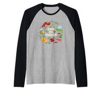 Love The Unloved Bugs Insect Entomology Entomologist Science Maglia con Maniche Raglan