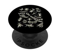 Love The Unloved Bugs Insect Entomology Entomologist Science PopSockets PopGrip Adesivo