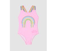 LOVE THERAPY, Costume Intero Rosa In Tessuto Elasticizzato, Bambina, Rosa, Taglia: 3-4