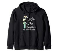 Love Thy Neighbor No Exceptions Pace Christian Gift Felpa con Cappuccio