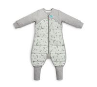 Love To Dream Pigiama Trapuntato Caldo con Gambe, 24-36 Mesi Oliva, 2,5 Tog, 16-20 °C, a Maniche Lunghe e trapunte, Cotone Lavabile in Lavatrice per Il Movimento con Cuscinetti Antiscivolo