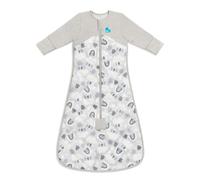 Love to Dream - Sacco a pelo per bambino in lana merino biologica (6-18 mesi), sacco a pelo super morbido che regola la temperatura, coperta calda da 2,5 tog, colore grigio
