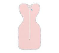 Love To Dream Swaddle UP, sacco a pelo per bambini, in tessuto per temperature moderate (20-24 °C), posizione braccia alzate, essenziale per neonati e fianchi, doppia cerniera per un facile cambio del
