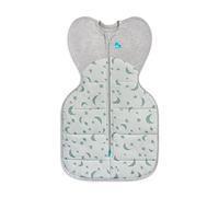 Love To Dream Swaddle UP Warm, Dramatically Better Sleep, Allow Baby to Sleep in Preferred Arms Up Position for Self-Soothing, Snug Fit Calms Startle Reflex (Oliva, Piccolo (3,5-6kg))