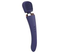 Spazzola Sfiorante Amorevole - Vibratore Massaggiante Ricaricabile (Blu)