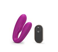 Love to Love Match Up Couple Vibrator with Remote Control Pink
