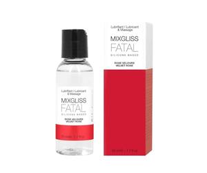 Love to Love Mixgliss 50 ml - Lubrificante intimo 2-in-1 e olio da massaggio al silicone, dermatologicamente testato,alternativa al lubrificante a base d’acqua, lubrificante intimo - Rose velours