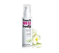Love to Love Touch My Body 100 ml - Fluido da Massaggio e Lubrificante Intimo al Silicone 2 in 1, Lubrificante Ultra Scivoloso Lunga Durata, Fluido Sensuale per il Corpo, Vegano, Prodotto in Francia