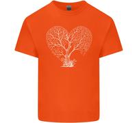 Love Tree Heart Aborista Ecologia Ambiente T-Shirt Per Bambini